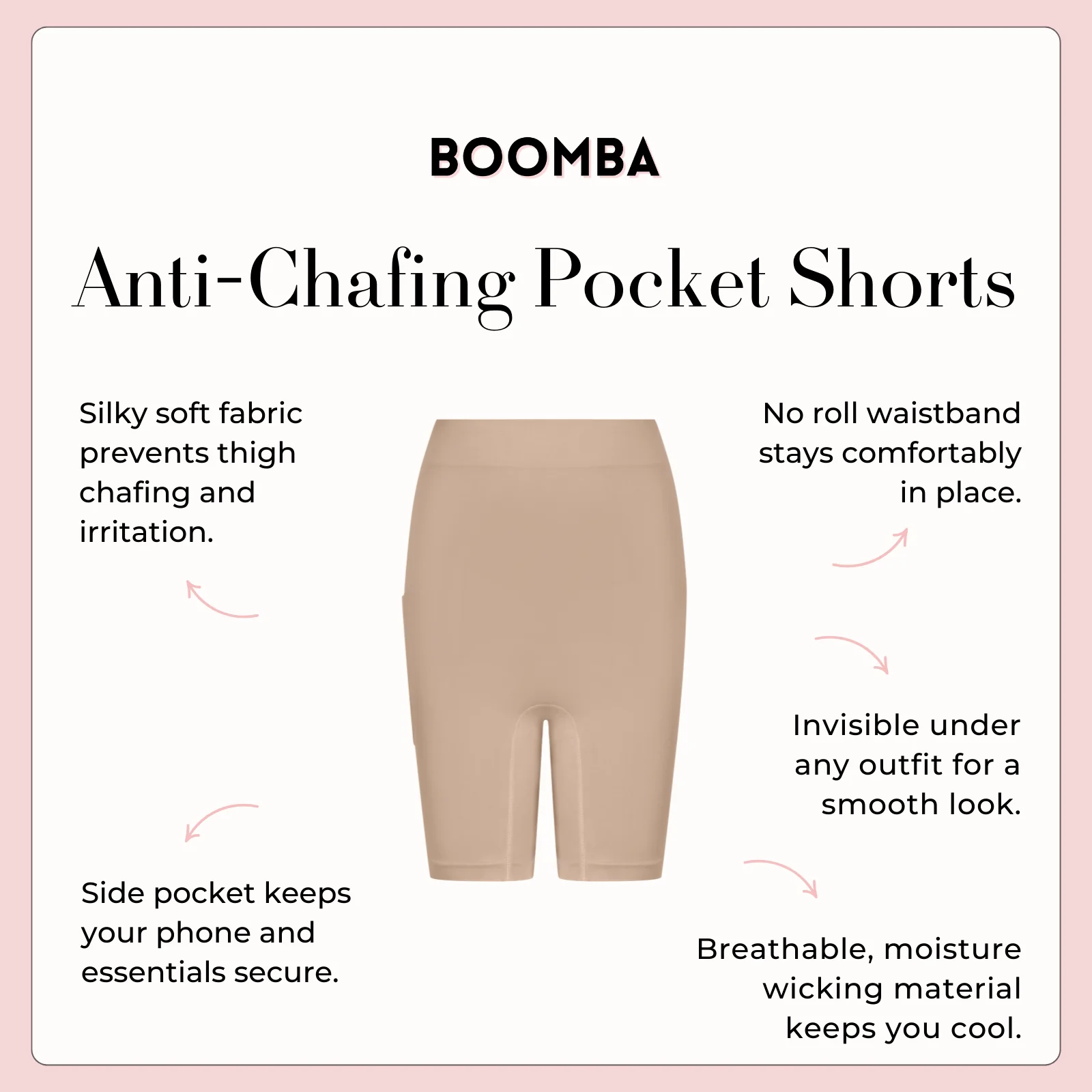 Anti-Chafing Pocket Shorts - Image 26