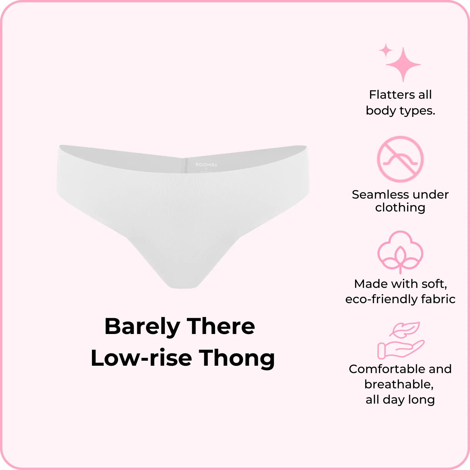Barely There Low-rise Thong - Image 16