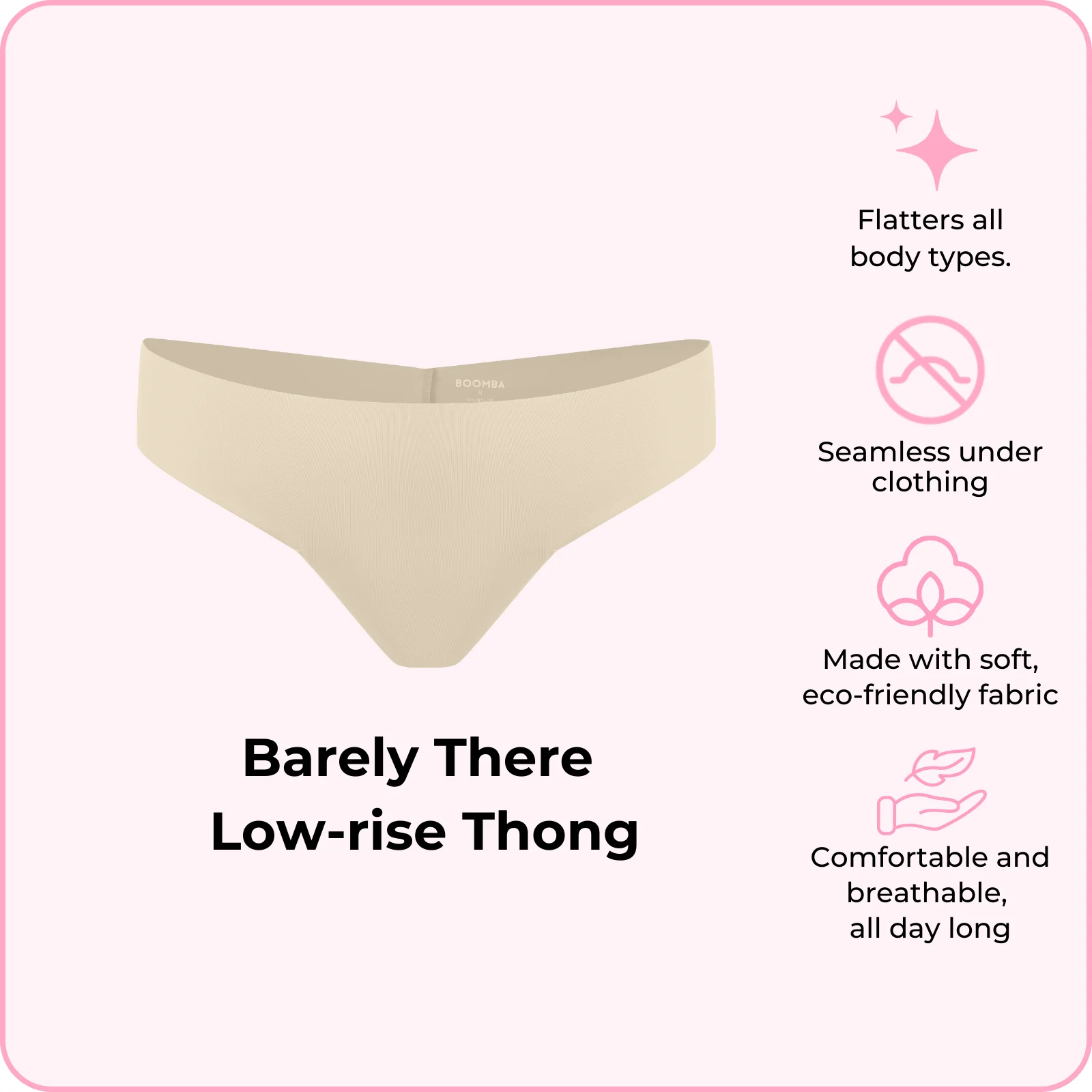 Barely There Low-rise Thong - Image 4