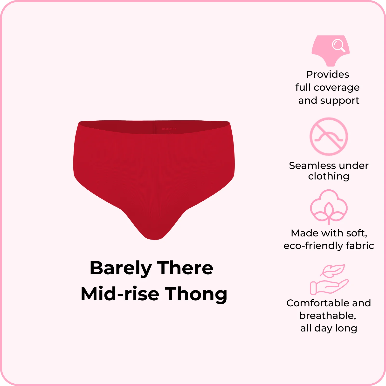 Barely There Mid-rise Thong - Image 19