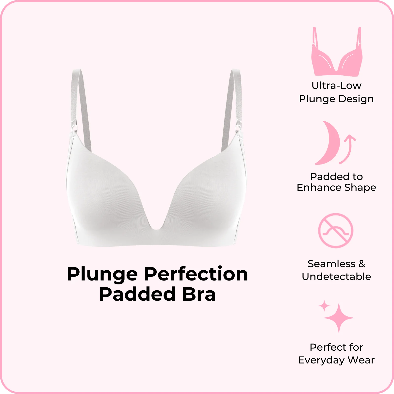 Plunge Perfection Padded Bra - Image 25