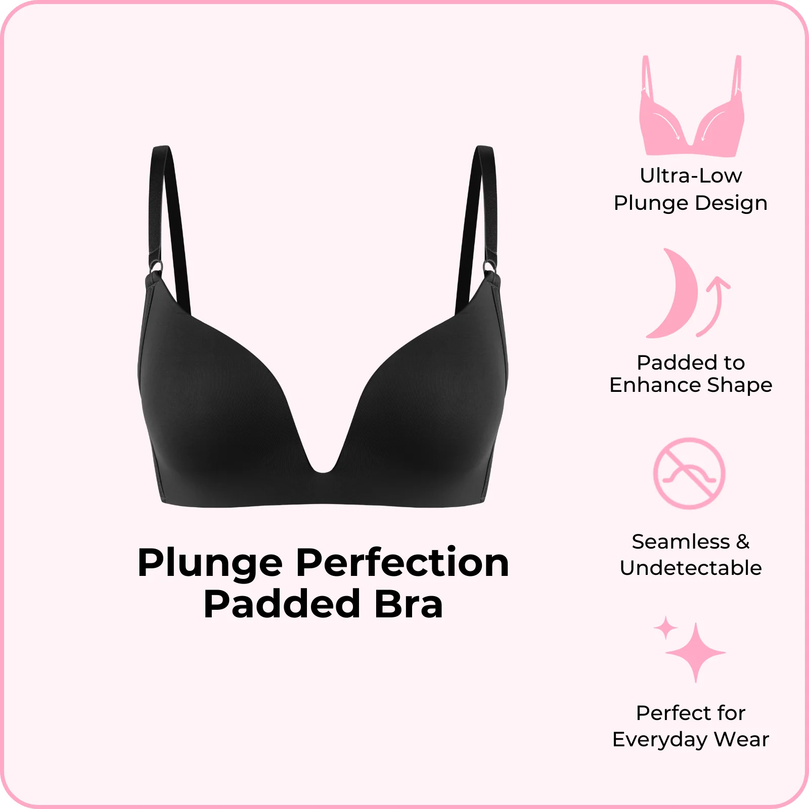 Plunge Perfection Padded Bra - Image 7