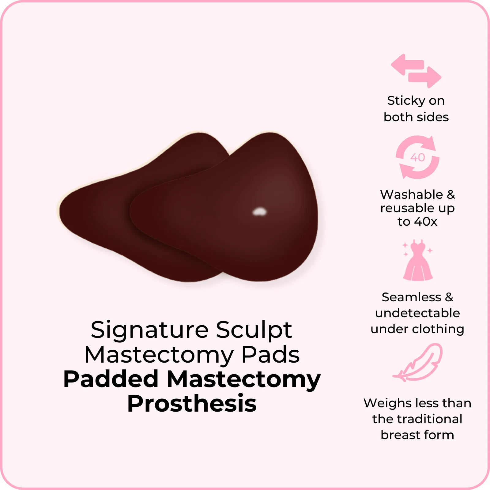 Signature Sculpt Mastectomy Pads - Image 4