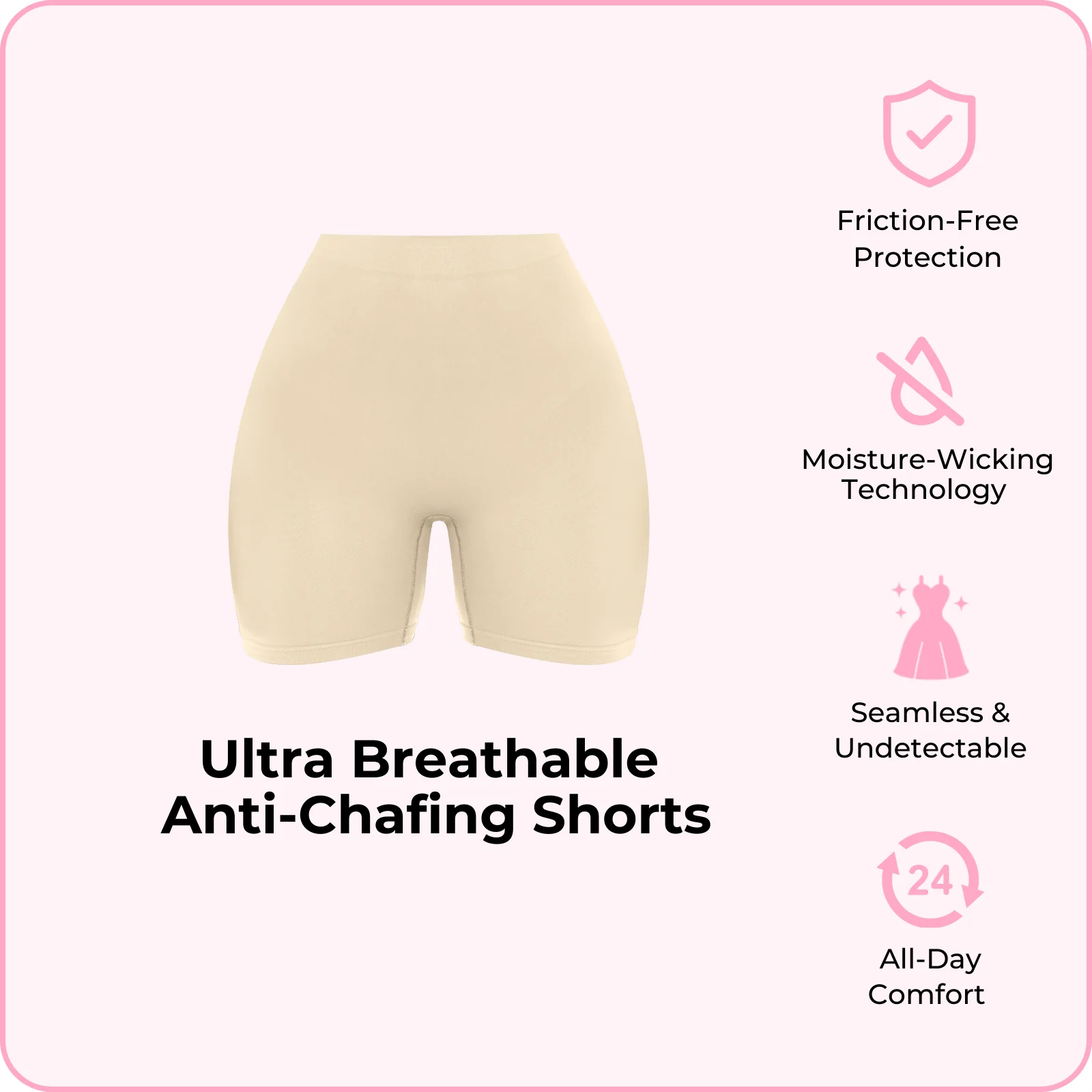 Ultra Breathable Anti-Chafing Shorts - Image 6